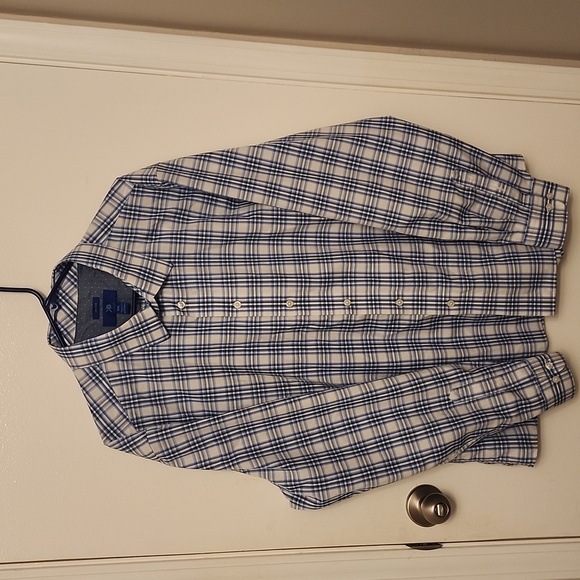 Egara non-iron plaid button down shirt size XXL - Picture 1 of 3